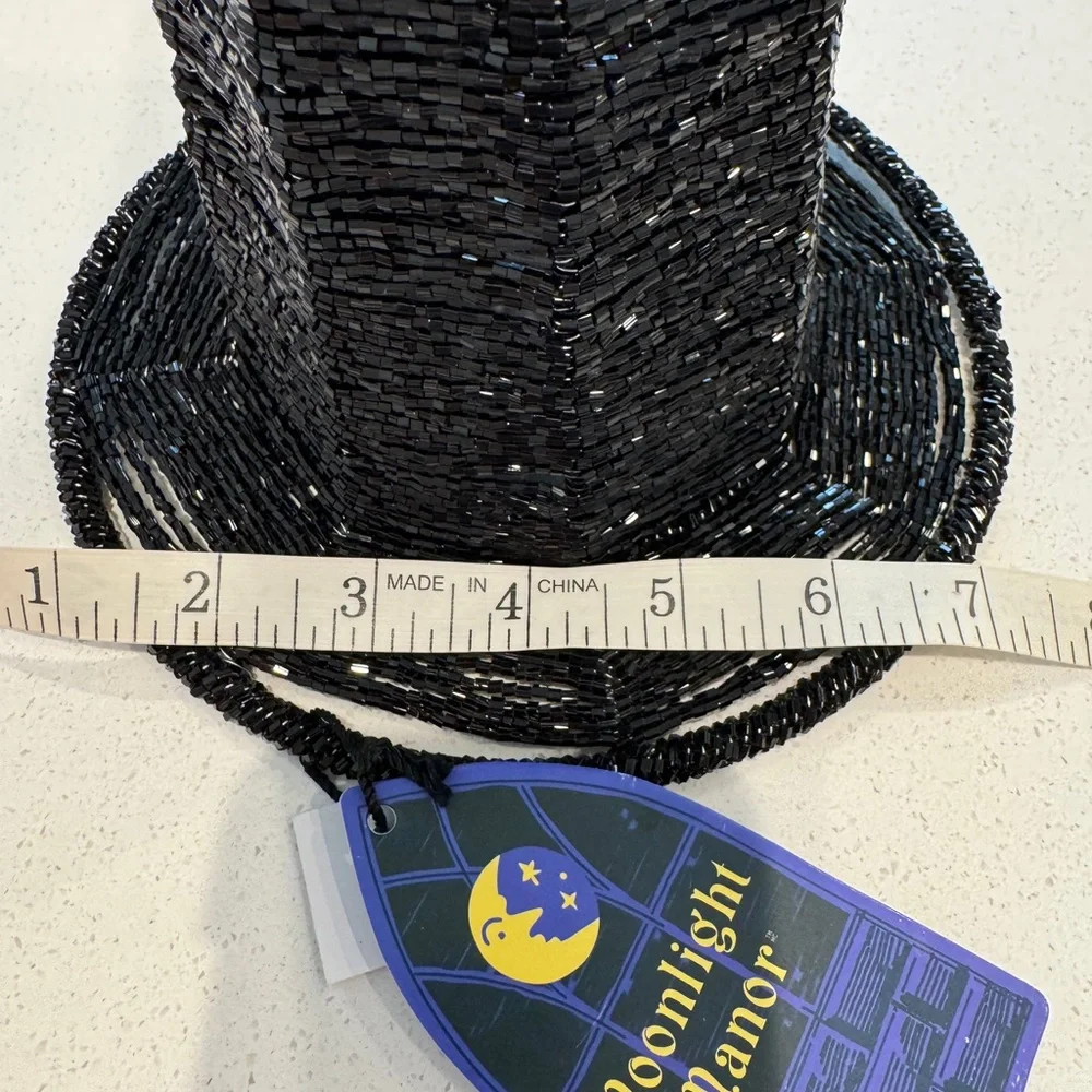 Beaded Witches Hat‎ Decor